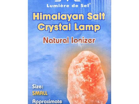 Lampe en Sel Cristallin de l Himalaya (Petite) Hot on Sale