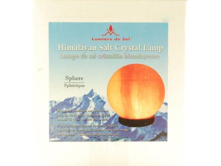 Lampe Sphérique de Sel Cristallin de l Himalaya Cheap