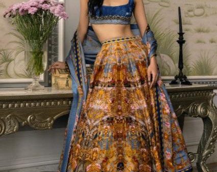 HERA PRINTED LEHENGA SET - Ready To Ship Online