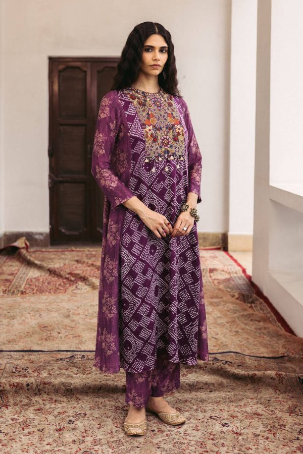 Suni Bandhani Kurta Fashion