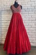 Red Marodi work gown Cheap