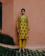 Sunflower yellow kalidar kurta Discount