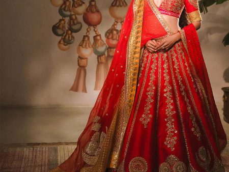 The Rooh Afza Lehenga Online