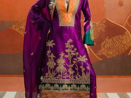 The Jamun Cooler Salwar Set Discount