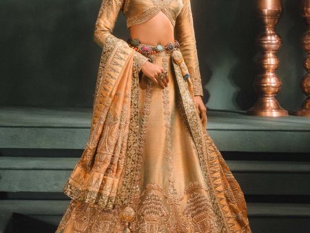 The Kesar Varak Lehenga For Cheap