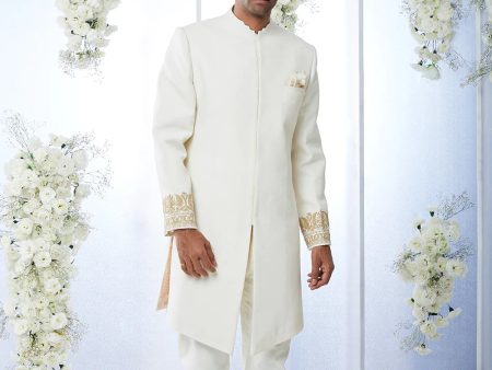 SG Ivory Sherwani Set Online now