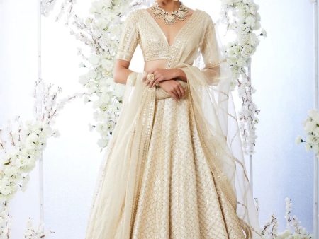 Ivory Gota Patti Lehenga Set - Ready To Ship Fashion