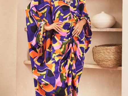 LIZA - MULTI COLOUR KAFTAN Supply