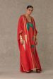 Red Candy Swirl Kaftan Sale