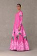 Gulaab Pink Candy Swirl Gown For Discount