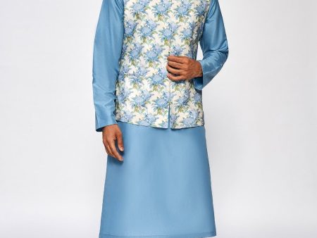 ARMAAN BANDI - POWDER BLUE For Sale