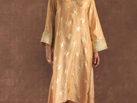 Beige Irisbud Kaftan For Cheap