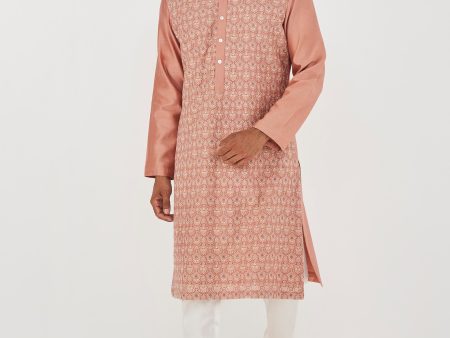 AMIL KURTA- PINK Online Hot Sale