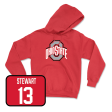 Red Men s Basketball Team Hoodie  - Sean Stewart on Sale