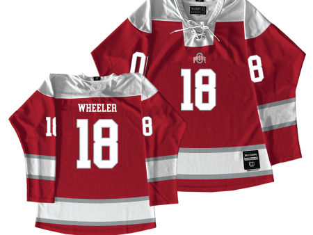 Ohio State Women s Ice Hockey Red Jersey  - Maddi Wheeler Online