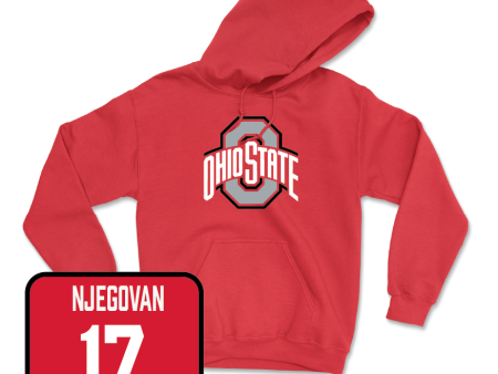 Red Men s Basketball Team Hoodie  - Ivan Njegovan Supply