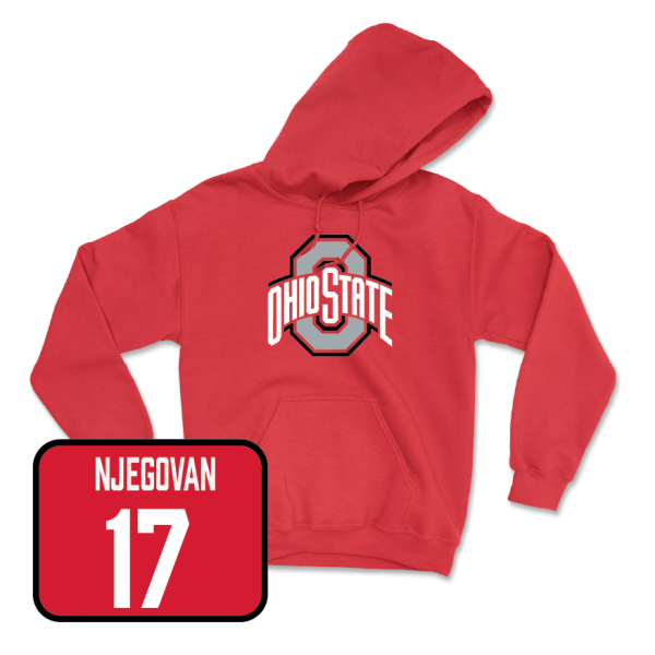 Red Men s Basketball Team Hoodie  - Ivan Njegovan Supply