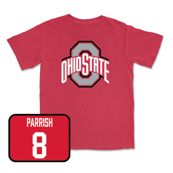 Red Men s Basketball Team Tee - Micah Parrish Online Hot Sale