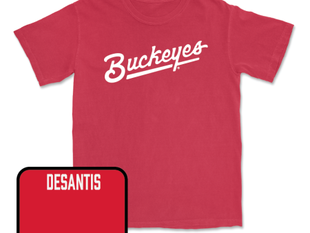 Red Dance Team Script Tee  - Giovanni DeSantis For Discount