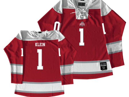 Ohio State Women s Ice Hockey Red Jersey  - Genevieve Klein Hot on Sale