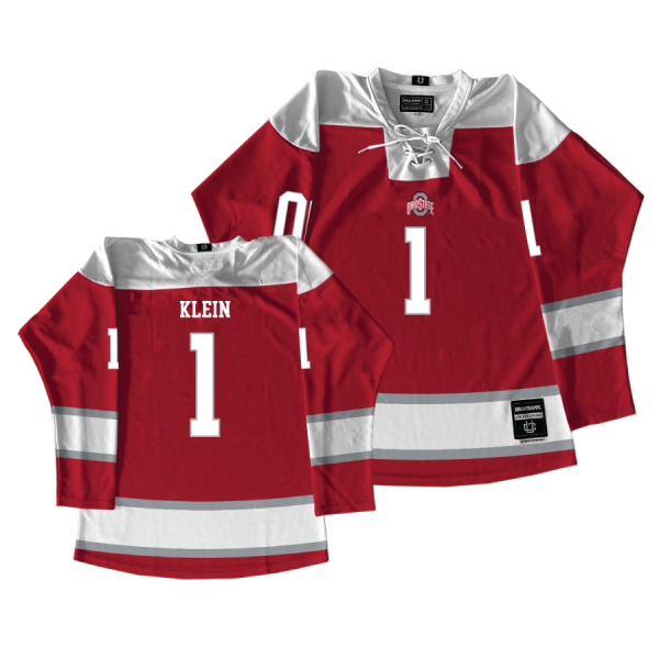 Ohio State Women s Ice Hockey Red Jersey  - Genevieve Klein Hot on Sale